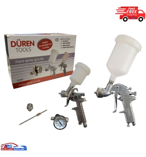 FMT Duren Fast Mover Twin Gun Gravity Spraygun Kit FMT521809 replaced FMT4005